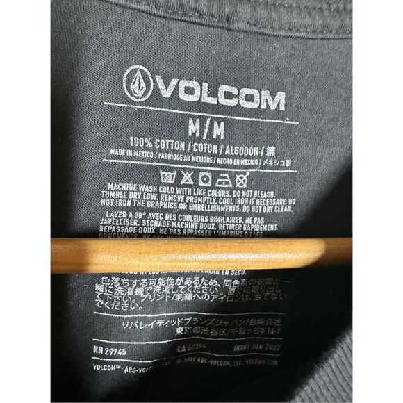 Volcom Stone Men’s Gray Long Sleeve T Shirt Size Medium - Picture 3 of 3